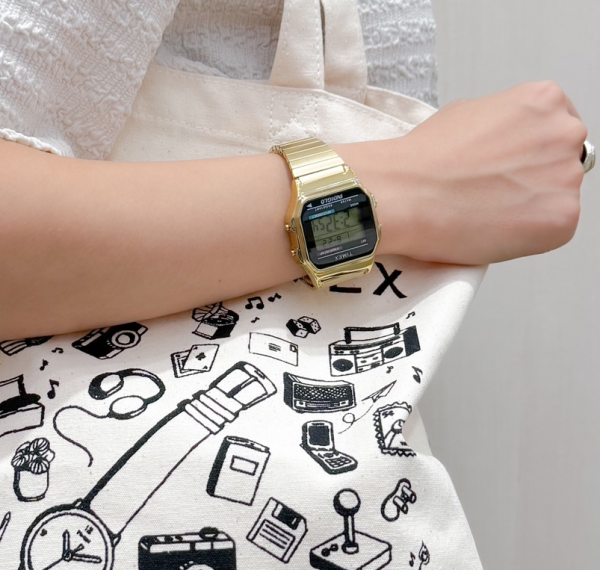 通販サイト一覧 TIMEX】レトロ感漂うデジタル腕時計！ | アミュ | チックタック 時計